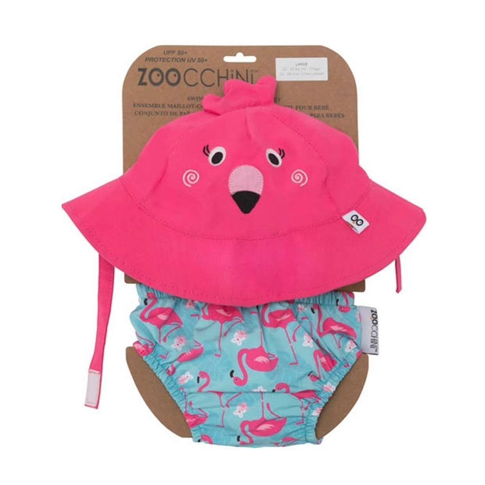 ZooCchini - Conjunto de Banho Chapéu e Cueca 12-24 meses - Tubarão
