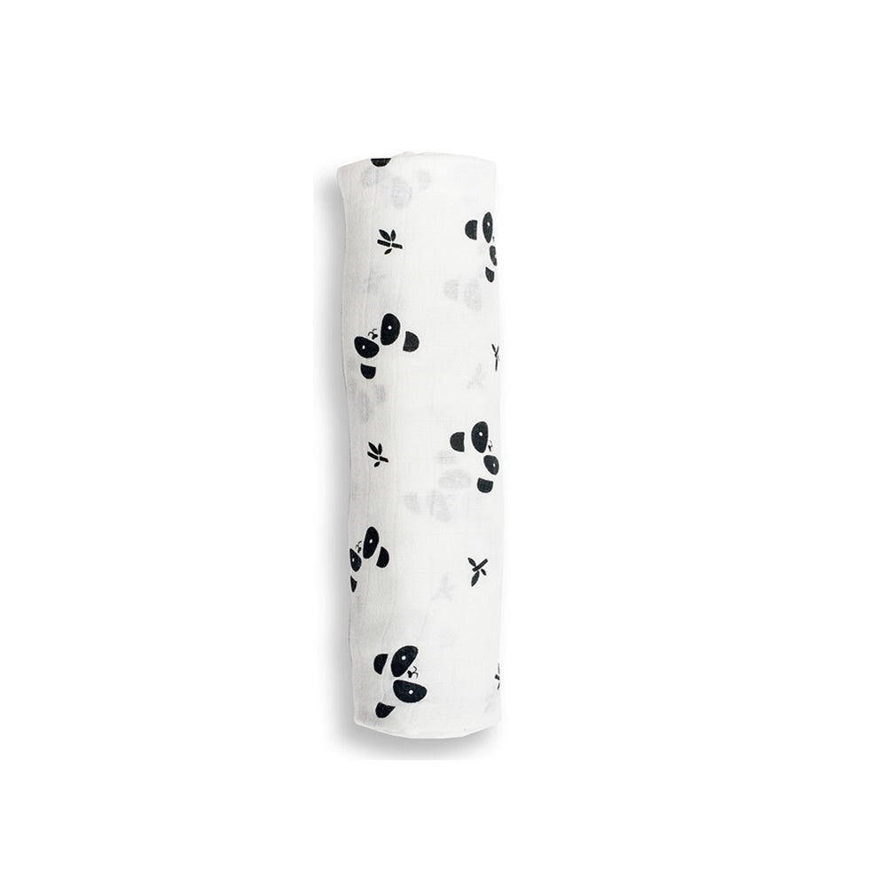 Lulujo - Musselina de Bambu 120x120cm - Panda