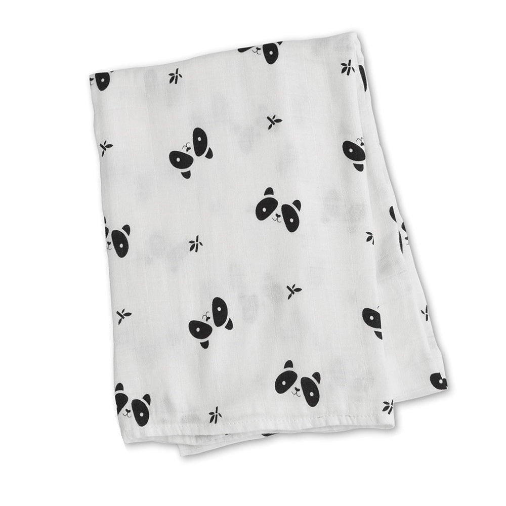 Lulujo - Musselina de Bambu 120x120cm - Panda