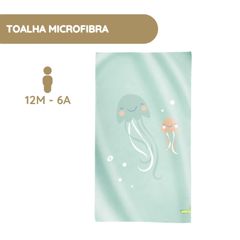 Saro Toalha de microfibra Jeallyfish