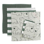 Done by Deer Pack 5 Fraldas - Deer friends Green