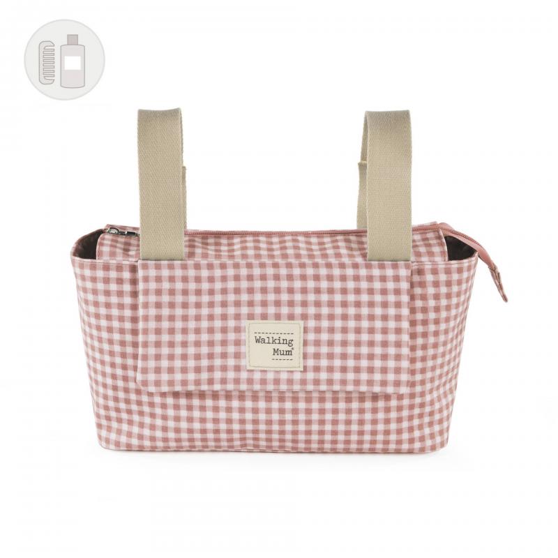 Walking Mum Bolsa Organizadora I Love Vichy - Rosa