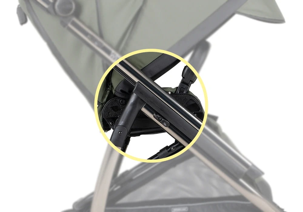 Bebecar Carrinho de Passeio Duo Wei - Fumé Rosa/KO330
