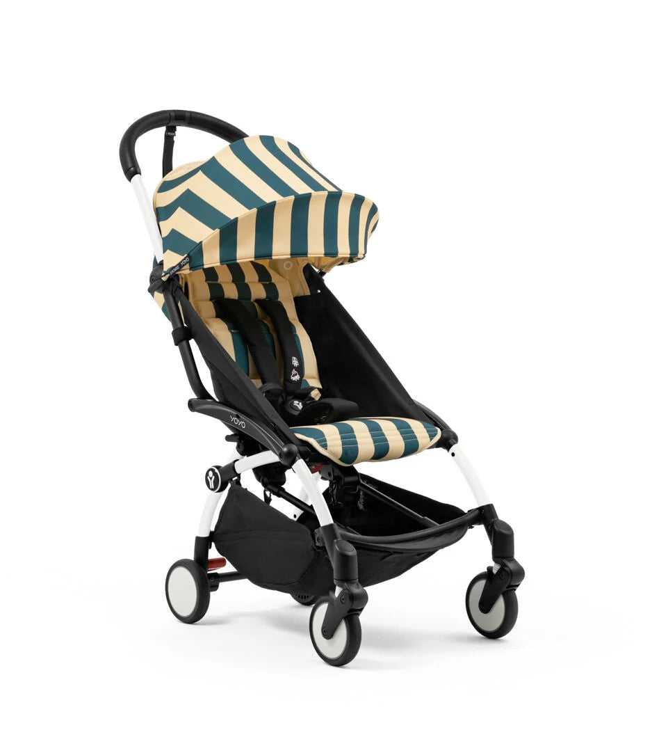 Stokke YOYO 3 Carrinho de Bebé - White + Color Pack Monaco