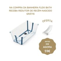 Stokke Flexi Bath Banheira - Transparente & Azul