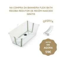 Stokke Flexi Bath Banheira - Transparente & Verde