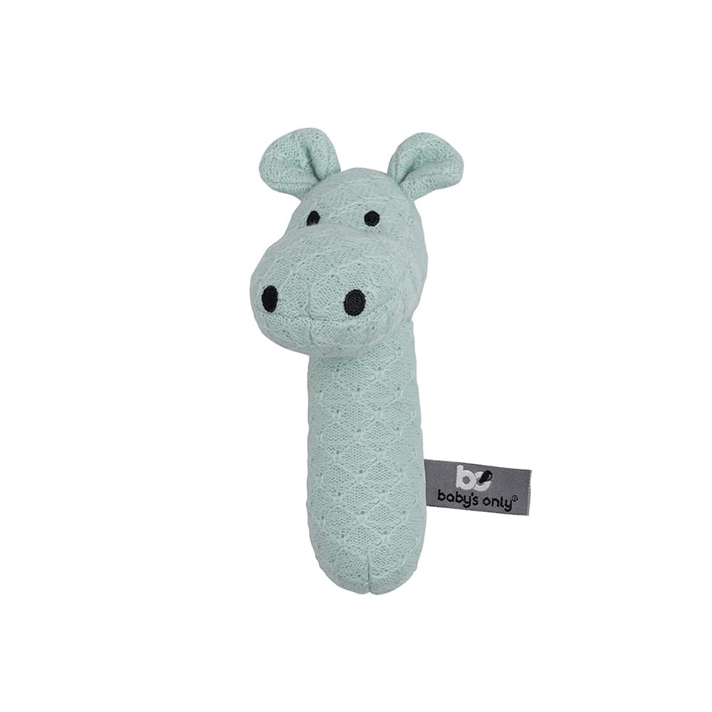 Baby’s Only Chocalho Hippo – Mint