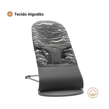 BabyBjorn Espreguiçadeira Bliss 3D Jersey tecido algodão