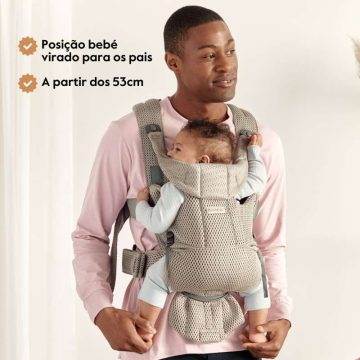BabyBjorn Mochila Porta Bebé Move Mesh