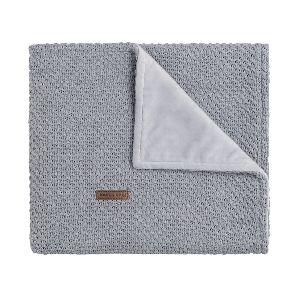 Baby’s Only Cobertor de Berço de Bebé Soft Flavor – Grey