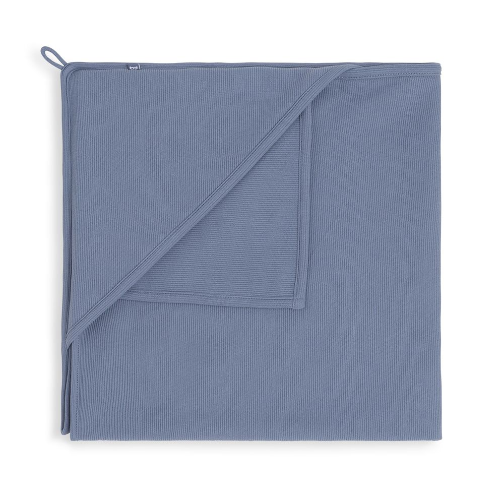 Babys Only Cobertor com Capuz Pure – Vintage Blue – 75x75cm