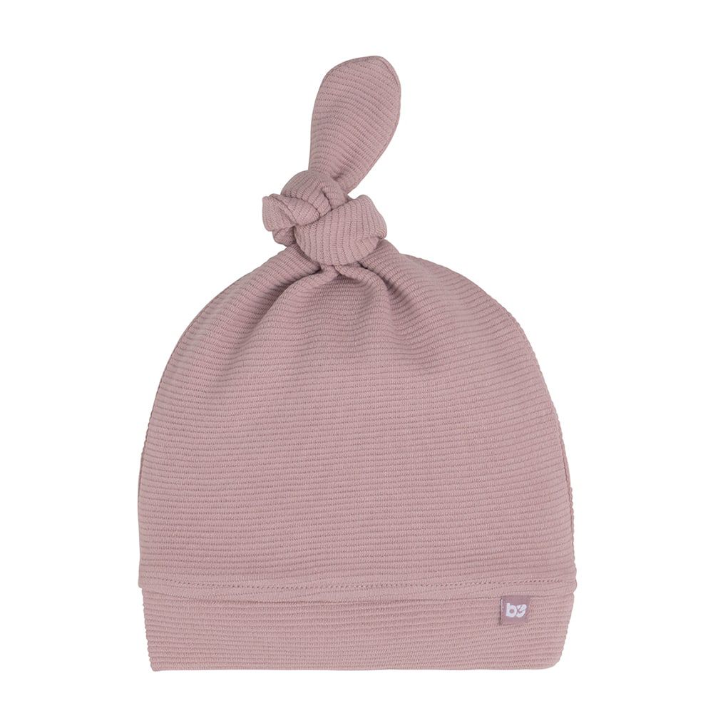 Babys Only Gorro com Nó Pure Old Pink – 3-6 meses