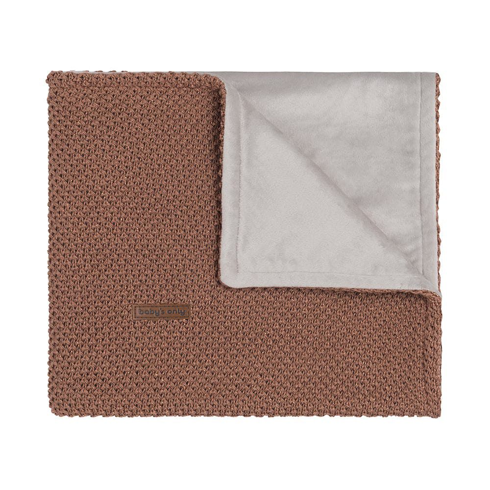 Baby’s Only Cobertor para Berço Soft Sparkle-Flavor – Copper honey melee