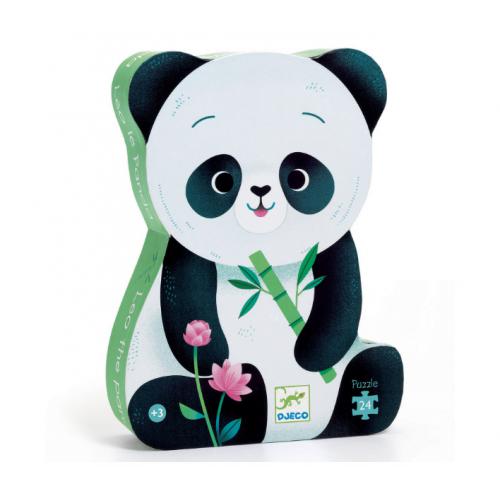 Djeco – Leo, O Panda – Puzzle Silhueta 24 Peças