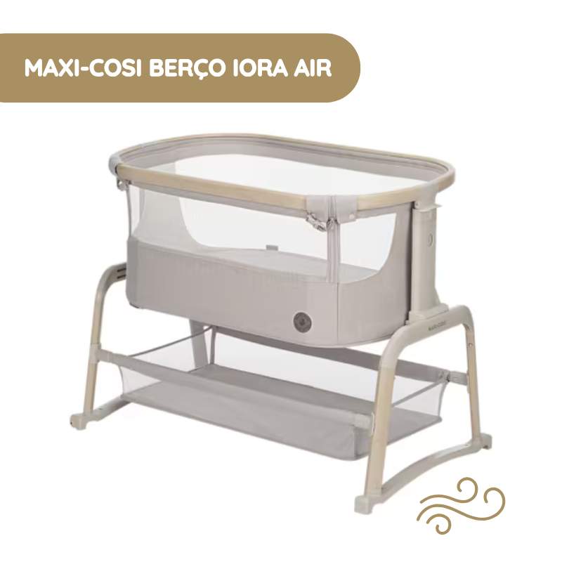 Maxi-Cosi Berço Iora Air – Classic Beige Eco