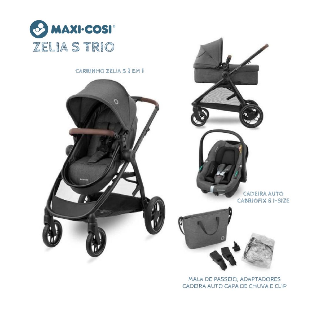 Maxi-Cosi Trio Zelia S – Dark Grey