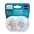 Philips Avent - 2 Chupetas - Ultra Air Trendy 6-18M - Menino