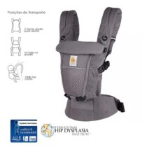 Ergobaby Adapt SoftFlex Mesh Gris Grafito - Mochila Portabebé