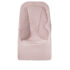 Esta é uma forra para espreguiçadeira Evolve da marca Ergobaby, na cor rosa. Esta forra é ideal para proteger a espreguiçadeira e torná-la mais confortável para o bebé.