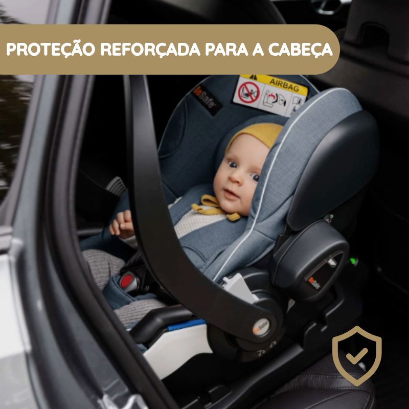 Ovinho para Bebé BeSafe iZi Go Modular X2 i-Size Proteção reforçada para a cabeça