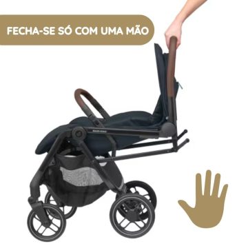 Maxi-Cosi Carrinho de Passeio Soho fecha-se só com uma mão