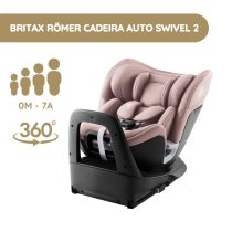 Britax Romer Cadeira Auto Swivel 2 - Classic Dusty Rose
