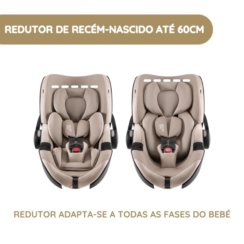 Britax Römer Cadeira Auto Baby-Safe Pro redutor de recém-nascido até 60cm