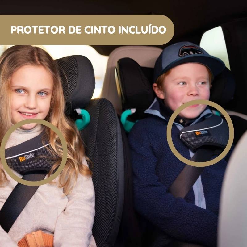 Besafe Cadeira Auto Flex FIX 2 i-Size protetor de cinto incluído