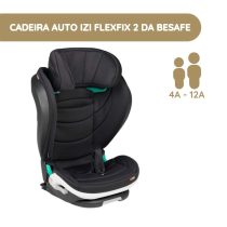 Besafe Cadeira Auto Flex FIX 2 i-Size - Black Soft Breeze