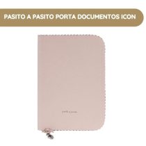 Pasito a Pasito Porta Documentos Icon - Rose