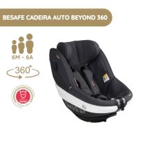BeSafe Cadeira Auto Beyond 360 - Anthracite Mesh