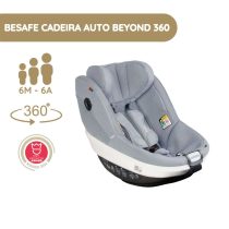 BeSafe Cadeira Auto Beyond 360 - Peak Mesh