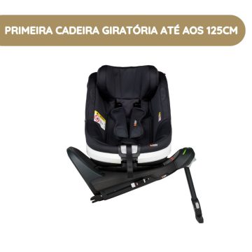 BeSafe Cadeira Auto Beyond 360 Primeira cadeira giratória até aos 125cm