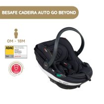 BeSafe Cadeira Auto Go Beyond - Black SoftBreeze