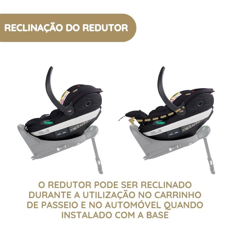BeSafe Cadeira Auto Go Beyond reclinação do redutor
