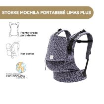 Stokke Mochila Portabebé Limas Flex - Leopard Lilc