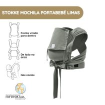 Stokke Mochila Portabebé Limas - Glacier Green