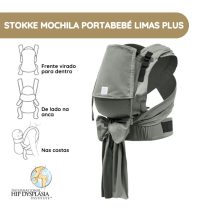 Stokke Mochila Portabebé Limas Plus - Glacier Green