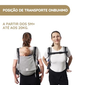 Stokke Mochila Portabebé Limas flex posição de transporte onbuhimo