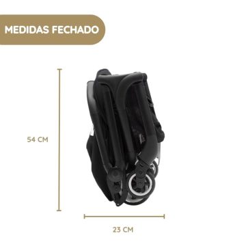 Bugaboo Carrinho de Passeio Butterfly Capota medidas fechado