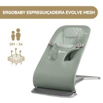 Ergobaby Espreguiçadeira Evolve Mesh – Salvia