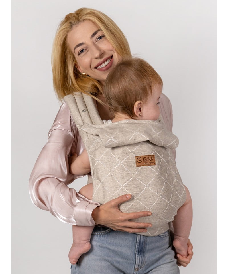 isara-quick-half-buckle-au-naturel-baby-carrier (5) (1)