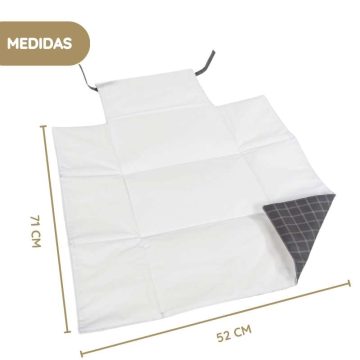 Pasito a Pasito Muda Fraldas Tartan