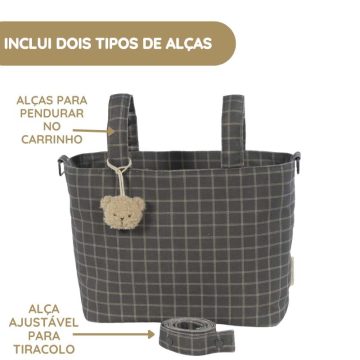 Pasito a Pasito Mala Tiracolo Tartan