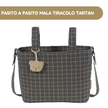 Pasito a Pasito Mala Tiracolo Tartan