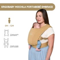 Ergobaby Mochila Portabebé Embrace - Camel