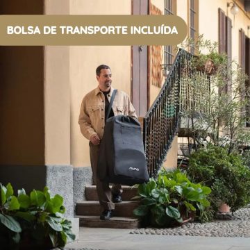 Nuna Carrinho de Passeio Trvl Lx bolsa de transporte incluída