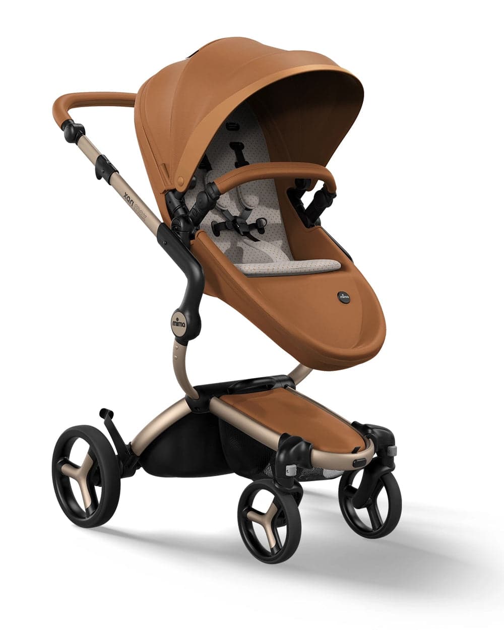 Mima Carrinho de Passeio Xari Max – Champagne/Camel/Sandy Beige