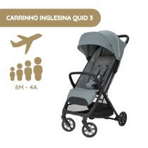 Carrinho de Bebé Compacto Quid 3 da Inglesina - Galaxy Grey