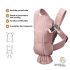 BabyBjorn Mochila Porta Bebé Mini Woven - Rosa Palo